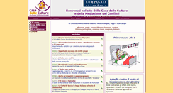 Desktop Screenshot of casacultureivrea.it
