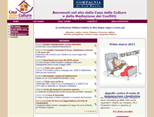 Tablet Screenshot of casacultureivrea.it